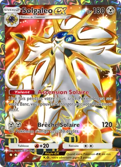 Carte Pokémon Solgaleo-ex 189 — Gardiens Astraux
