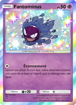Carte Pokémon Fantominus 220 — Gardiens Astraux
