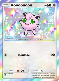 Carte Pokémon Rondoudou 228 — Gardiens Astraux