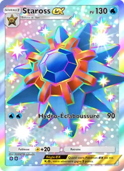 Carte Pokémon Staross-ex 233 — Gardiens Astraux