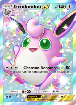 Carte Pokémon Grodoudou-ex 237 — Gardiens Astraux