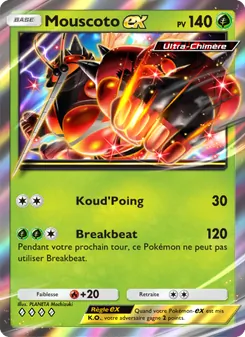 Carte Pokémon Mouscoto-ex 006 — Crise Interdimensionnelle