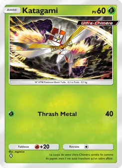 Carte Pokémon Katagami 008 — Crise Interdimensionnelle