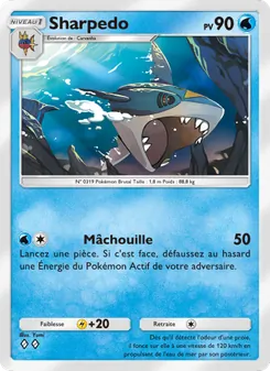 Carte Pokémon Sharpedo 012