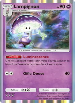 Carte Pokémon Lampignon 027 — Crise Interdimensionnelle