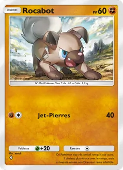 Carte Pokémon Rocabot 032 — Crise Interdimensionnelle