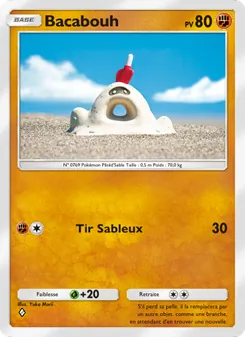 Carte Pokémon Bacabouh 035 — Crise Interdimensionnelle