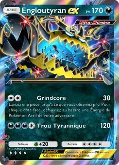 Carte Pokémon Engloutyran-ex 043 — Crise Interdimensionnelle