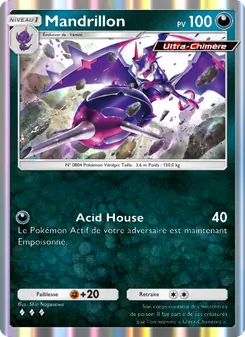 Carte Pokémon Mandrillon 045 — Crise Interdimensionnelle