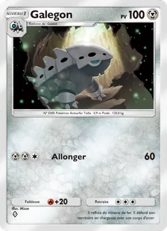 Carte Pokémon Galegon 049 — Crise Interdimensionnelle