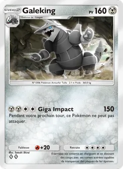 Carte Pokémon Galeking 050 — Crise Interdimensionnelle