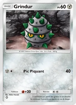 Carte Pokémon Grindur 051 — Crise Interdimensionnelle