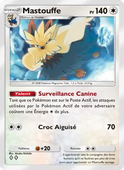 Carte Pokémon Mastouffe 056 — Crise Interdimensionnelle