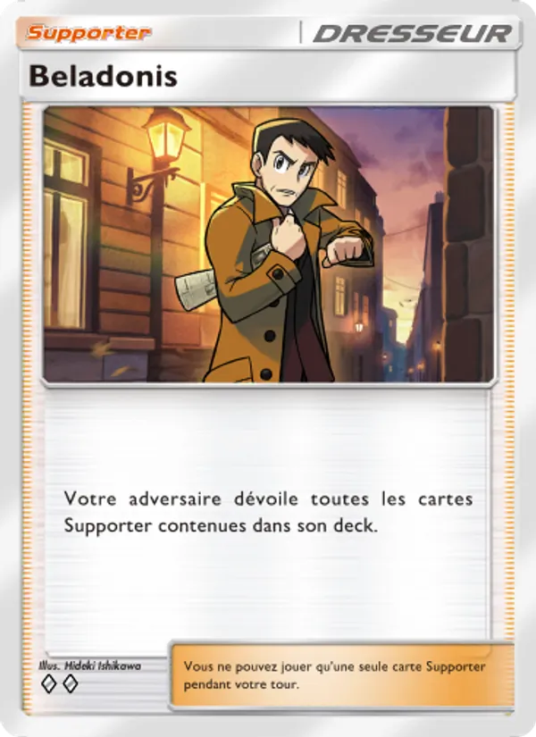Carte Pokémon Beladonis 068/69 de l'extension Crise Interdimensionnelle