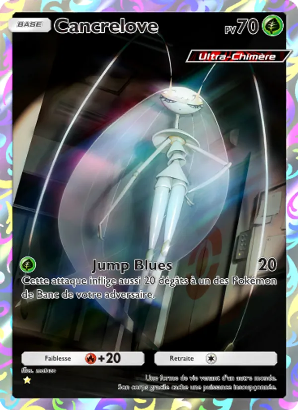 Carte Pokémon Cancrelove 071/69 de l'extension Crise Interdimensionnelle