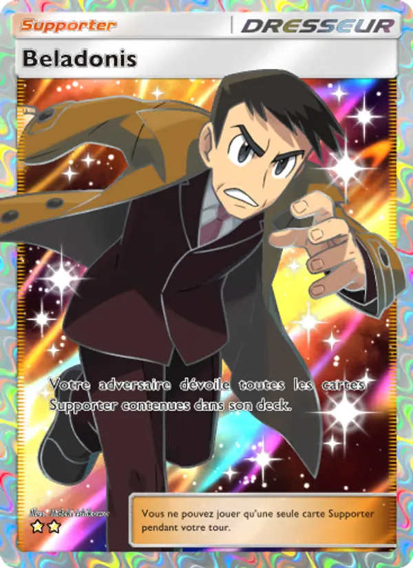 Carte Pokémon Beladonis 082/69 de l'extension Crise Interdimensionnelle