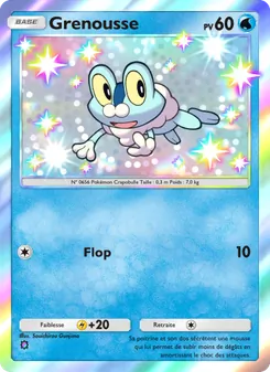 Carte Pokémon Grenousse 091 — Crise Interdimensionnelle