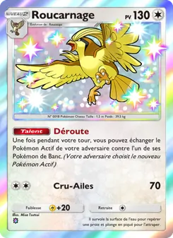 Carte Pokémon Roucarnage 097 — Crise Interdimensionnelle