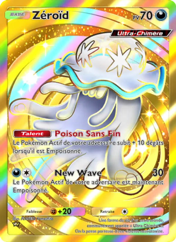 Carte Pokémon Zéroïd 103/69 de l'extension Crise Interdimensionnelle