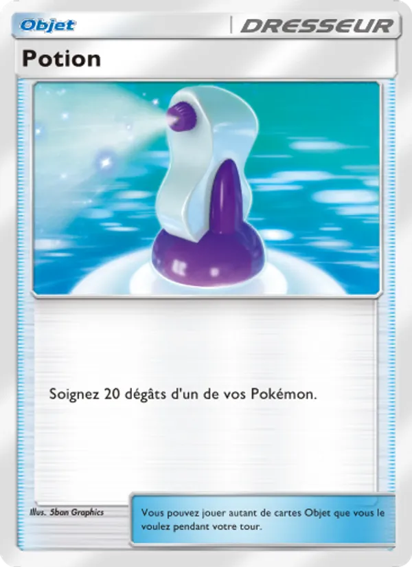 Carte Pokémon Potion 001 de l'extension Promo-A