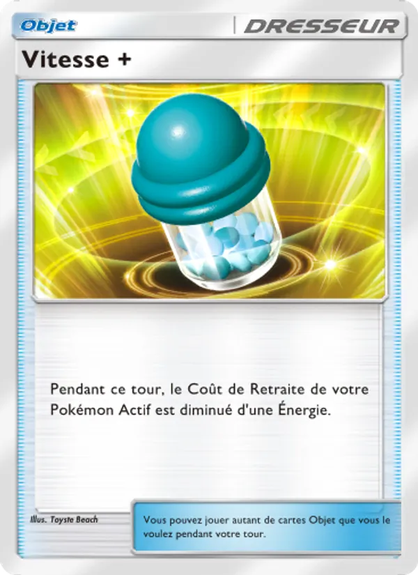 Carte Pokémon Vitesse + 002 de l'extension Promo-A