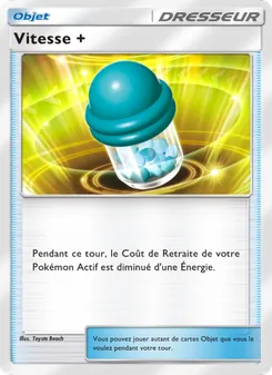 Carte Pokémon Vitesse + 002