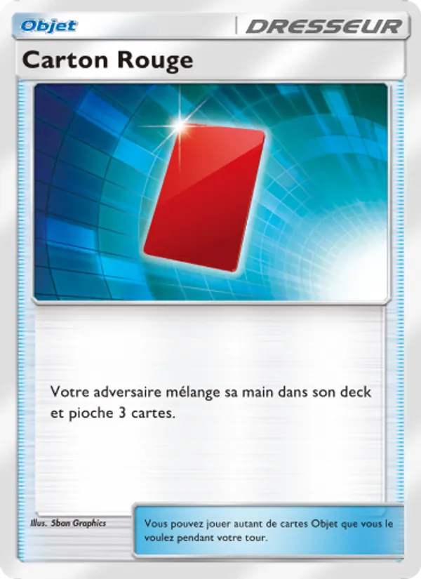Carte Pokémon Carton Rouge 006 de l'extension Promo-A