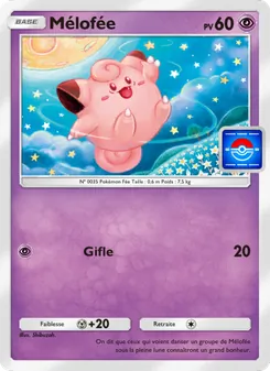 Carte Pokémon Mélofée 016