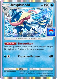 Carte Pokémon Amphinobi 019 — Promo-A