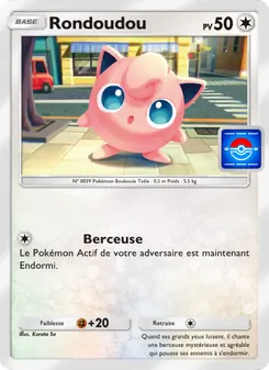 Carte Pokémon Rondoudou 022