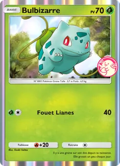Carte Pokémon Bulbizarre 023