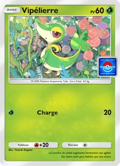 Carte Pokémon Vipélierre 027