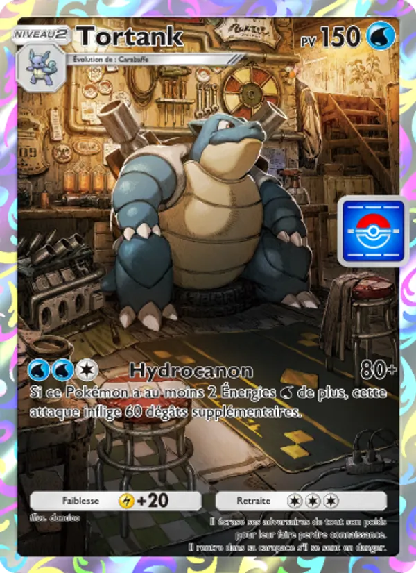 Carte Pokémon Tortank 029 de l'extension Promo-A