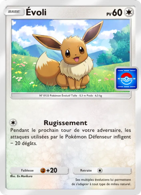 Carte Pokémon Évoli 030 de l'extension Promo-A