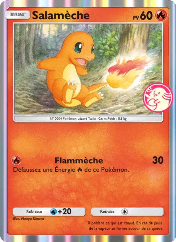 Carte Pokémon Salamèche 032 de l'extension Promo-A