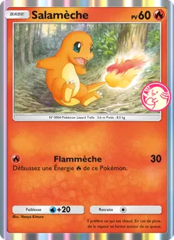 Carte Pokémon Salamèche 032