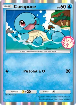 Carte Pokémon Carapuce 033