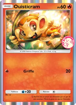 Carte Pokémon Ouisticram 040 — Promo-A