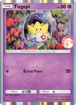 Carte Pokémon Togepi 041