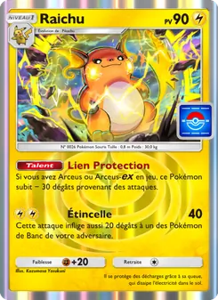 Carte Pokémon Raichu 044