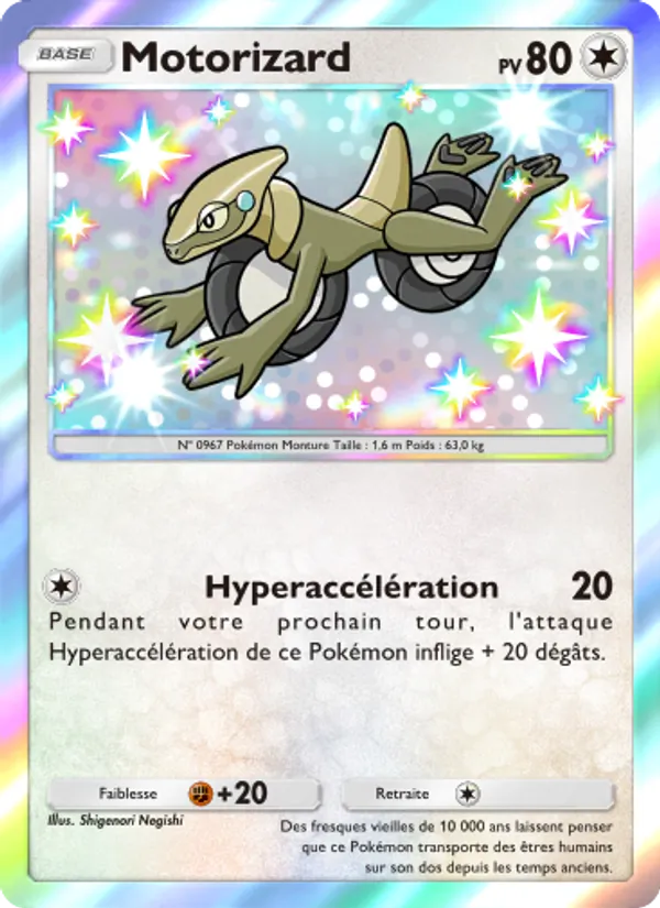 Carte Pokémon Motorizard 051 de l'extension Promo-A