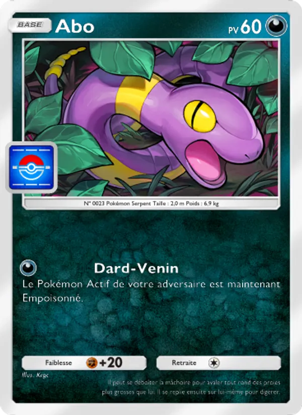 Carte Pokémon Abo 056 de l'extension Promo-A