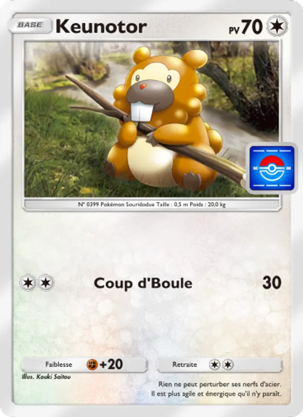 Carte Pokémon Keunotor 057 de l'extension Promo-A