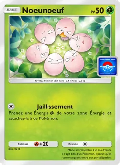 Carte Pokémon Noeunoeuf 060