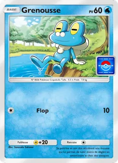 Carte Pokémon Grenousse 061