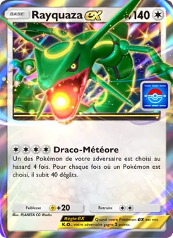 Carte Pokémon Rayquaza-ex 064