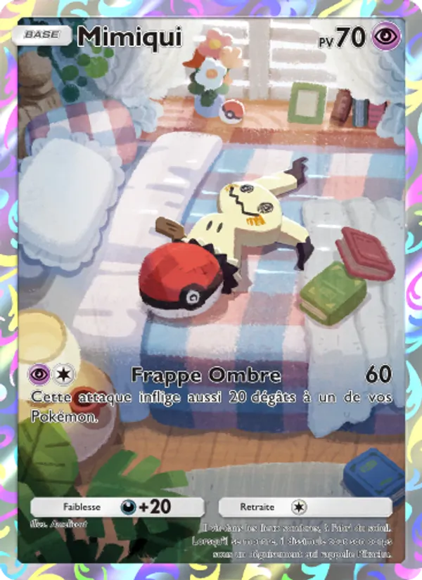 Carte Pokémon Mimiqui 066 de l'extension Promo-A