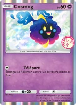 Carte Pokémon Cosmog 067