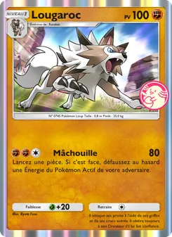 Carte Pokémon Lougaroc 068