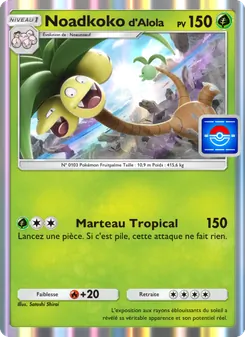 Carte Pokémon Noadkokod'Alola 069